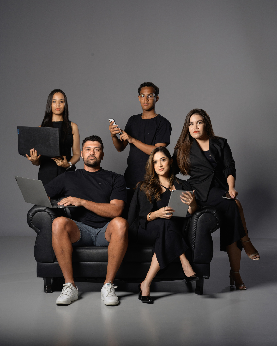 Equipe Facilite Digital reunida
